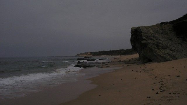 the Valdevaqueros  beach  in Tarifa